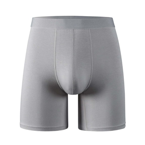 Men's Underwear Boxer Briefs Microfiber Athletic Stretch-Fit Hammock Support Pouch Underwear for Men Comfy Soft