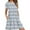 Grey, variant on Hyknon Dresses for Women Fashion Summer Casual Short Sleeve T Shirt Dress Tiered Mini Dresses With Pockets Casual Soft Flowy Loose Fitting Dresses