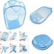 thumbnail image 3 of Cesto plegable para la colada de malla emergente con bolsillo lateral, cesta para la colada, bolsa de almacenamiento con asas de transporte para ropa sucia (paquete de 2), 3 of 5