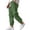A2-Army Green, variant on Men's Casual Pants Thin Pants Outdoor Fitness Running Pants Men's Small Toe Drawstring Pants Sweatpants Jogger Work Trousers