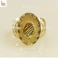 thumbnail image 4 of Jain Jewellers 22 Kt Hallmark Real Solid Yellow Gold Men's Ring, Casual and Wedding Wear Ring for Men (Size- 9), 4 of 7