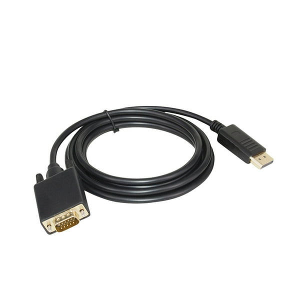 Felwors Axear Displayport à VGA DP à VGA Adaptateur Convertisseur Câble d'Affichage 6Ft