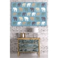 thumbnail image 3 of Elephant, Pattern (36x54 Giclee Gallery Art Print, Vivid Textured Wall Decor), 3 of 3