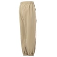thumbnail image 4 of Muscularfit Gym Pants with Pockets Mens Casual Pants Joggers Sports Pants Drawstring Cargo Pants for Men Yellow Low Rise Taper Baggy Size M, 4 of 9