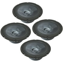 Harmony Audio HA-CMB8 Car Stereo Cabron Midbass Midrange 8" Speakers - 2 Pairs