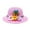 Pink, variant on ZHOGXU Kids Straw Hat Summer Foldable Large Brim Flower Bee Embroidery Sun Protection Beach Hat For Boys Girls Outdoor Play Travel Lightweight Breathable,Blue,One Size