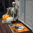 thumbnail image 5 of Btomtd 15.74' x 23.62' Skull Print Floor Mat Halloween Entryway Rug Entrance Door Mat with Themed Decor Front Door Carpet for Spooky Festive, C, 5 of 5