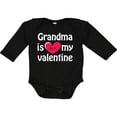 thumbnail image 3 of Inktastic Grandma is My Valentine Boys or Girls Long Sleeve Baby Bodysuit, 3 of 5