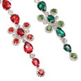 thumbnail image 3 of Rhinestone Flower Trim,2pcs Rhinestone Flower Chain Bling Rhinestone Trim Chain Rhinestone Trim Finely Tuned Performance, 3 of 5