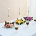 thumbnail image 2 of MasteelfCA 3Pcs Candlestick Garland Simulation Candle Ring Wreaths Table Centerpieces Decors, 2 of 7