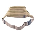 thumbnail image 3 of OPOLSKI Canvas Three Zipper Pockets Fanny Pack Chest Waist Bag with Cell Phone Pouch,Can Carry Cell Phone &Small Personal Stuffs for Both Men and Women Use, 3 of 8
