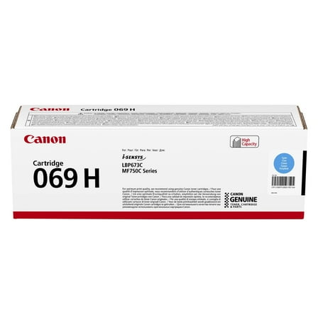 Canon Toner Cartridge 069 H C Cyan