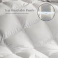 thumbnail image 2 of Comforter Hotel Grand White de fibra de plumón de ganso, tamaño king, 2 of 8