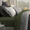 thumbnail image 4 of PureCare Dual Sided Reversible Soft Touch/Bamboo Sham Set King Pillow with Tencel ™ Lyocell Modal Fibers and Lush Bamboo - 20" x 36", 4 of 4