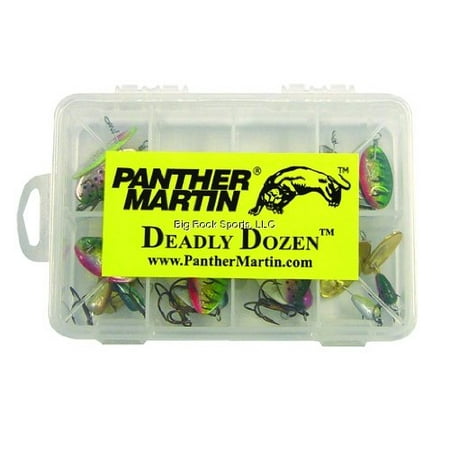 Panther Martin Best of the Best Kit.Deadly Dozen 12 Trout Spinner