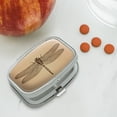 thumbnail image 2 of Dragonfly Vintage Insect Rectangle Pill Case Trinket Gift Box, 2 of 3