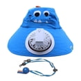 thumbnail image 1 of Sombrero de ventilador de refrigeración Sombrero de visera Sombrero de playa Ligero Transpirable Casual Sombrero de sol Ventilador Visera de sol Dinosaurio, 1 of 9