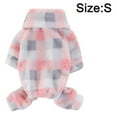 thumbnail image 2 of Bienvenido Pijamas cálidos para perros de invierno con cuello alto de cuatro patas para mascotas de invierno, 2 of 5