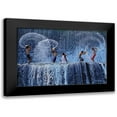 thumbnail image 1 of Muliani Hartojo, Angela 14x11 Black Modern Framed Museum Art Print Titled - Playing with splash, 1 of 5
