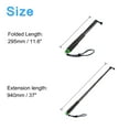 thumbnail image 2 of Unique Bargains Perche à Selfie Portable Extension, Poignée en Alliage d'Aluminium Réglable, 37 Pouces, Vert & Noir, 2 of 7