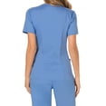 thumbnail image 2 of Cherokee Workwear Revolution Women's Scrubs Top Mock Wrap WW610, 2 of 5