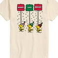 thumbnail image 3 of Peanuts - Woodstock Merry And Bright - Men's Short Sleeve Graphic T-Shirt, 3 of 6