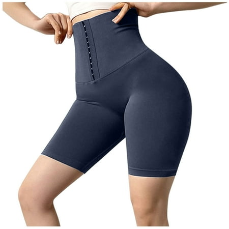 

PEASKJP Womens Short Pack Control Running Workout Yoga Shorts Leggings Tummy Pants Booty Maternity Yoga Shorts plus Shorts Navy X-Large