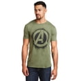 thumbnail image 3 of Avengers Mens Stencil Logo T-Shirt, 3 of 4