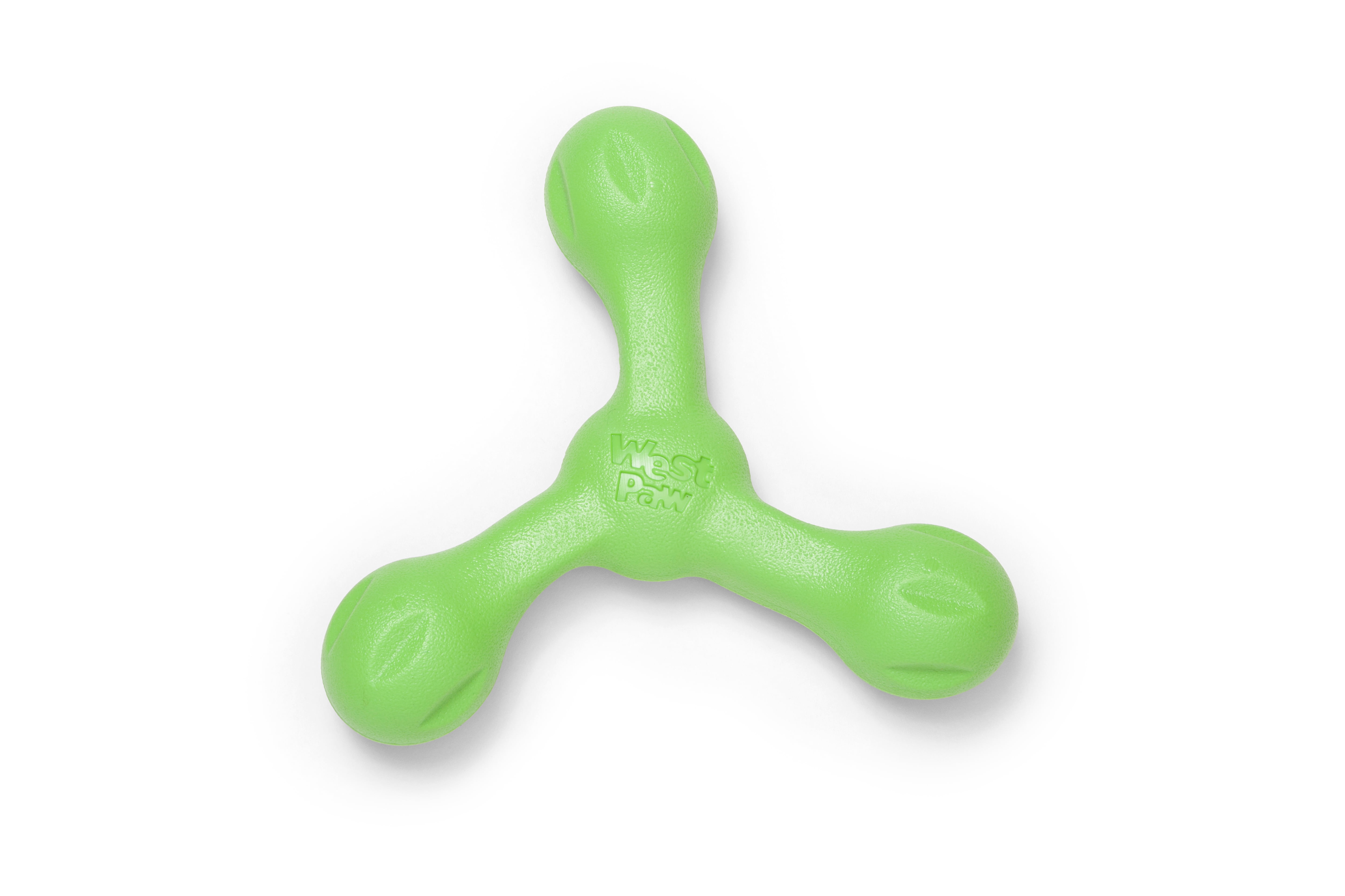 West Paw Zogoflex Echo Skamp Large 8.5" Dog Toy Jungle Green