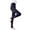 Y1-Navy, variant on Socks Semi Opaque Girls Leggings Solid Color Footed Pantyhose Tights Socks for Women Coffee