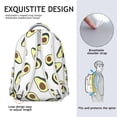 thumbnail image 5 of Avocado Backpack for Work & School – Stylish & Lightweight, Large Storage, Comfortable Fit, Great Gift Idea for Friends & Family, 5 of 6