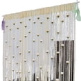 thumbnail image 2 of Brixlen Rose Floral Tassel String Curtain, Boho Sheer Door Curtain, Light Filtering Decorative Window Panel for Bedroom Living Room Salon, 2 of 5