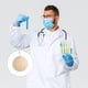 thumbnail image 2 of Herramienta de muestreo de gas escolar, vejiga de globo para laboratorios, vejiga de bola de muestreo de gas para interiores, 2 of 5