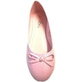 thumbnail image 2 of Shoes8teen Womens Ballerina Ballet Flats Shoes 8500 Pink 11, 2 of 8