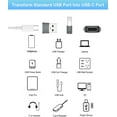 thumbnail image 7 of USB to USB C Adapter 4 Pack,Type C Female to A Male Charger Converter for Apple Watch Ultra iWatch 8 7,iPhone 14 13 12 11 Pro Plus Max,Airpods,iPad 9 10 Air 5 Mini 6,Samsung Galaxy S23 S22 S21, 7 of 7