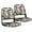 H-Camo(2 Seats), variant on NORTHCAPTAIN T1 Deluxe Low Back Folding Boat Seat,Stainless Steel Screws Included