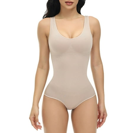 

Womens Bodysuit Tummy Control Shapewear Seamless Butt Lifting Body Shaper