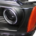 thumbnail image 5 of AKKON - For Jeep Grand Chrokee Black Bezel Dual Halo Ring DRL Daylight LED Projector Headlights Replacement Pair, 5 of 7