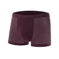 thumbnail image 2 of Mens Ball Pouch Underwear Boxers Briefs High Rise Jockstrap Bulge Enhancement Wicking Breathable Comfortable Cool Athletic Supporters for Men Oversized Size, 2 of 4