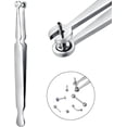 thumbnail image 1 of DJCIW Multi-Purpose Piercing Clamp Tool,Piercing Removal Tool-Perfect to Change and Remove Cartilage,Lip and Nose Jewelry Remove Ball Back Earrings, 1 of 5