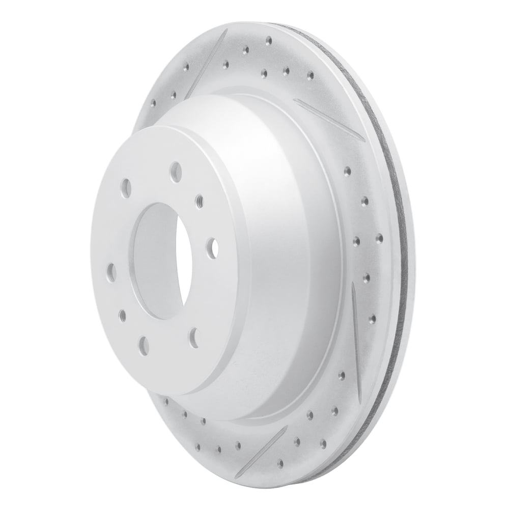 Dynamic Friction Company 830-48045L DFC Geoperformance Rotor - Drilled and Slotted