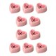 thumbnail image 1 of Toallero de pared Injueey organizador de clip antideslizante extraíble Rosa 10Conjunto, 1 of 6