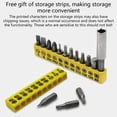 thumbnail image 4 of MOMOJIA 12pc Professional Bit SetC0rr0s10nResistant Alloy Steel with Extension Bar Bit, 4 of 9