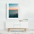 thumbnail image 2 of Pacific Palisades Sunset 03 - Los Angeles California Photography White Framed Wall Art Print 16 x 24 inches, 2 of 3