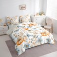 thumbnail image 3 of jejeloiu Rustic Pumpkin 7-Piece Twin Bedding Sets,Autumn Leaf Bedding Comforter Set,Hello Fall Sheet Sets For Adult,Super Cozy Room Decor Reversible, 3 of 8