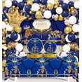 thumbnail image 1 of Artículos de fiesta Buerhanerry Royal Prince Baby Shower 262 unidades, 1 of 7