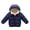 Dark blue, variant on PRAETER Children Plus Velvet Warm Cotton-padded Jacket, Boy Down Padded Jacket, Girl Padded Jacket, Baby Padded Jacket