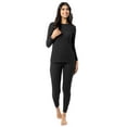 thumbnail image 3 of Fruit of the Loom Women's Recycled Waffle Thermal Top 2PK, Sizes XS-4XL, 3 of 14