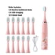 thumbnail image 1 of Cepillo de dientes eléctrico para niños, dibujos animados, con cabezal de repuesto, ultrasónico, IPX7, resistente al agua, recargable, sónico, 1 of 6