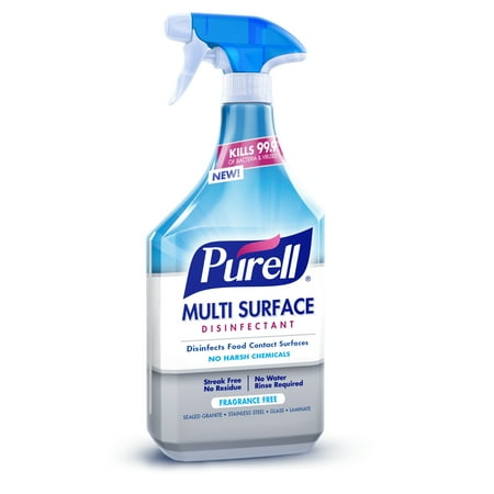 - Purell Multi Surface Disinfectant Spray, Fragrance Free, 28 Fl Oz